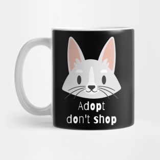 Adopt Don't Shop Kitten Mug